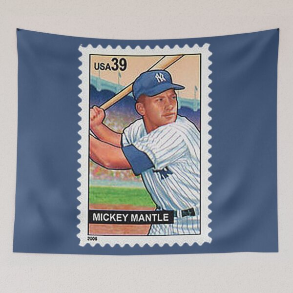 Item preview, Mickey Mantle Postage Stamp, 39 cents US Postage stamp, Baseball postage stamp,  designed and sold by Nostrathomas66.