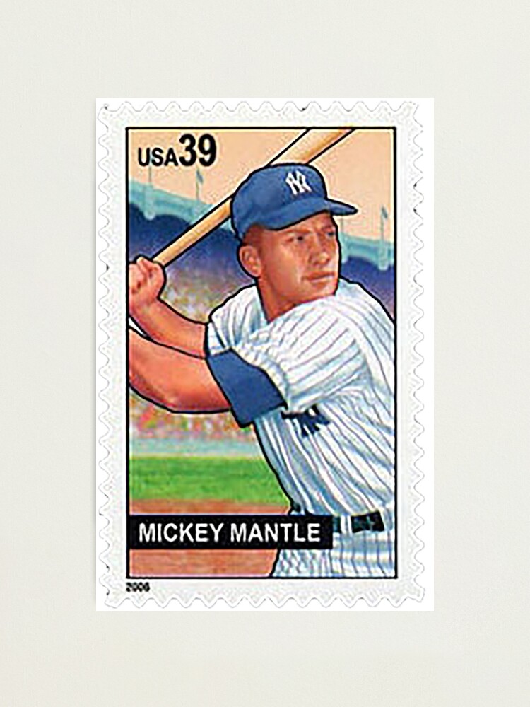 Mickey Mantle Postage Stamp 39 cents US Postage stamp Baseball