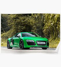 Audi R8 V10 Quattro Poster