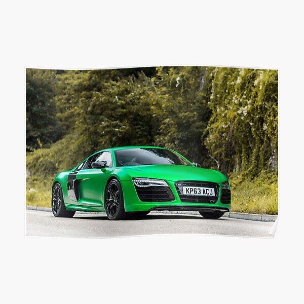Audi R8 V10 Quattro Poster