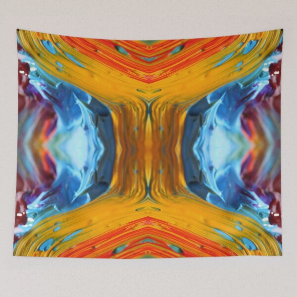 Item preview, Colorful Acrylic Hourglass Pattern  designed and sold by Designs By YL.