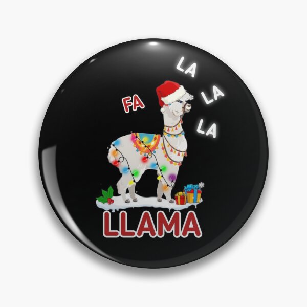 Item preview, Fa La La La Llama Christmas lights snowflakes designed and sold by StoreRahhal.