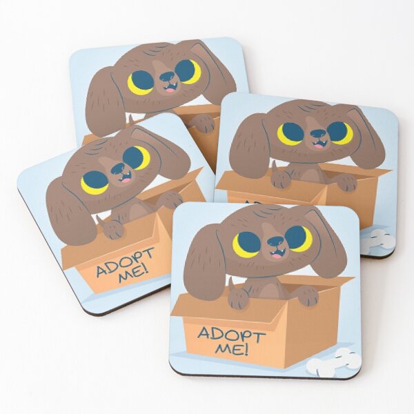 Item preview, Cute Puppies Need Love Too, Please Adopt Me! Fun Puppy Decor, designed and sold by lduke47.