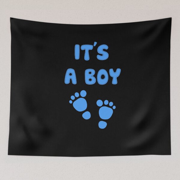 Item preview, It's a boy pregnancy announcement new year child  designed and sold by POPLIN ⭐ ⭐ ⭐ ⭐ ⭐.