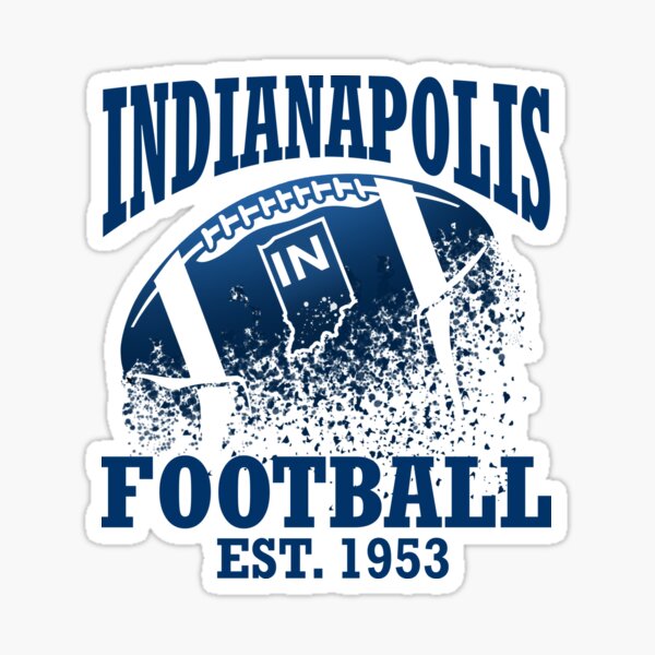 Indianapolis Colts Mascot NFL Sticker for Sale by mandarinolive