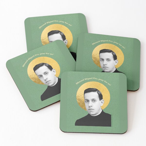 Item preview, Bl. Miguel Pro Holy Card Design designed and sold by emma-pano.