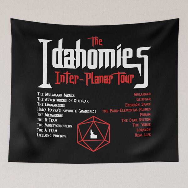 Item preview, Idahomies Inter-Planar Tour designed and sold by bubblelazer.