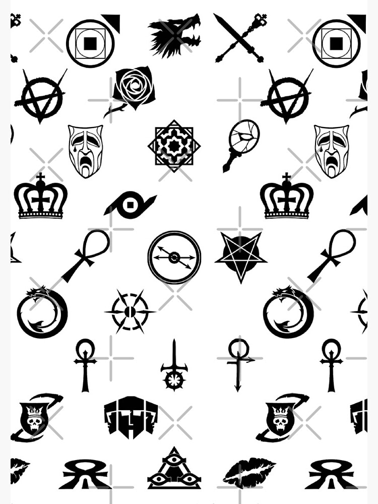 Vampire The Masquerade Clan Symbols | iPad Case & Skin