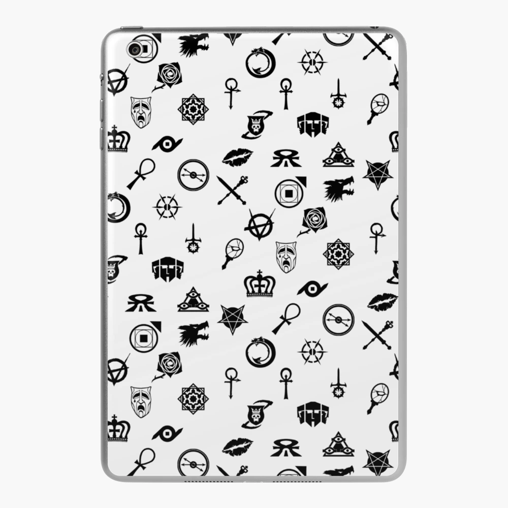 Vampire The Masquerade Clan Symbols | iPad Case & Skin