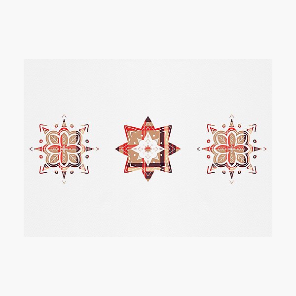 Item preview, Red tartan stars designed and sold by Home Cyn Home.