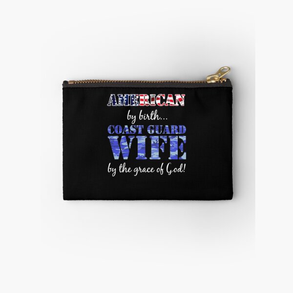 Item preview, American by Birth Coast Guard Wife Grace of God designed and sold by aryagiri.