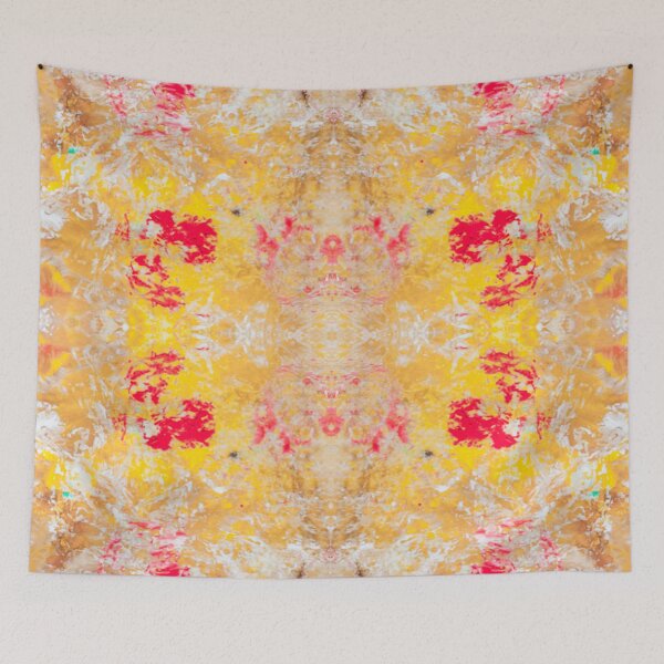 Item preview, Yellow Persian Textured Pattern  designed and sold by Designs By YL.