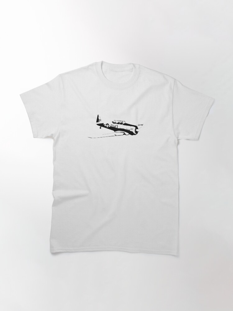 Alternate view of AT-6 Texan WW2 Trainer Classic T-Shirt