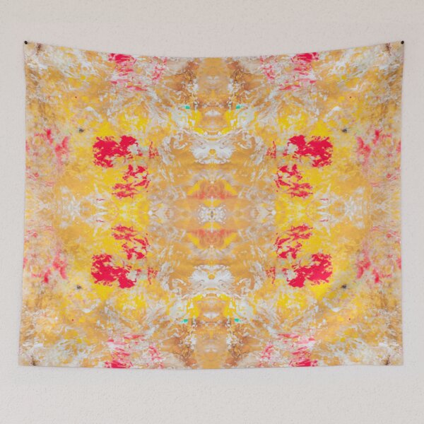Item preview, Colorful Yellow Persian Textured Pattern  designed and sold by Designs By YL.
