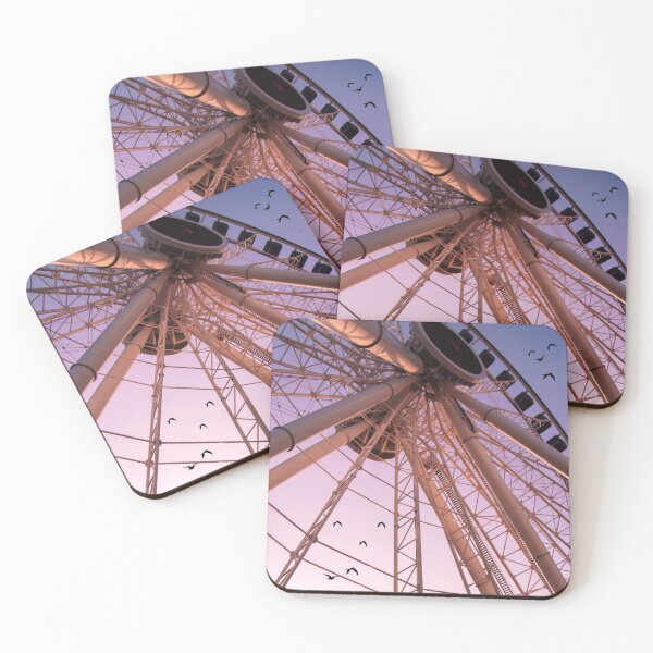 Item preview, Navy Pier Ferris Wheel Chicago Skyline designed and sold by HeatherAP.