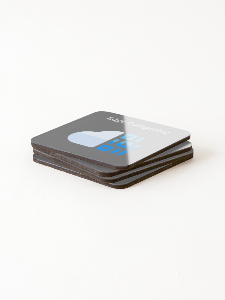 Thumbnail 4 of 5, Coasters (Set of 4), Edge Computing designed and sold by UpcomingTech.
