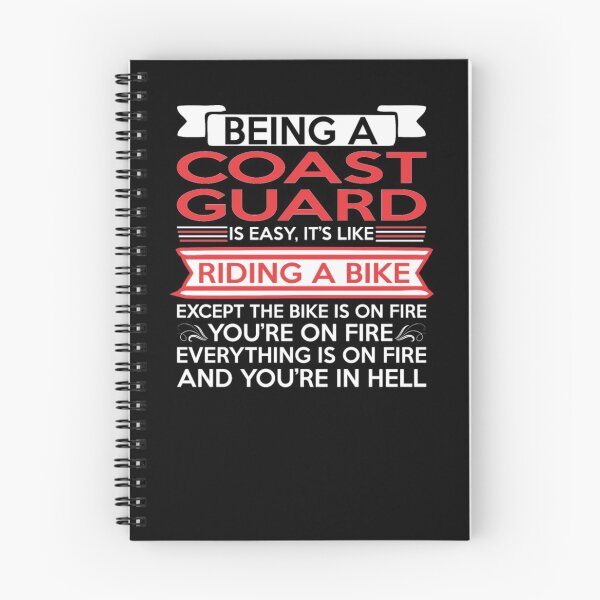 Item preview, Being Coast Guard Easy Riding Bike Except Fire  designed and sold by aryagiri.