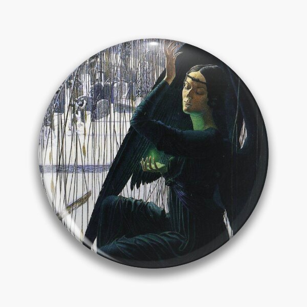 Item preview, The Death of the Grave Digger, by Carlos Schwabe designed and sold by ForgottenGarden.