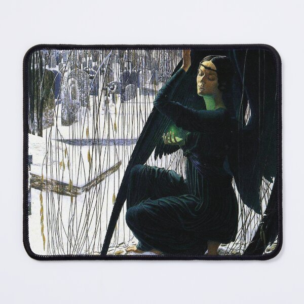 Item preview, The Death of the Grave Digger, by Carlos Schwabe designed and sold by ForgottenGarden.