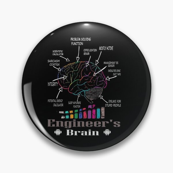 Item preview, Engineer's Brain Funny Anatomy designed and sold by boyastore.
