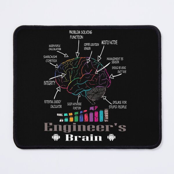 Item preview, Engineer's Brain Funny Anatomy designed and sold by boyastore.