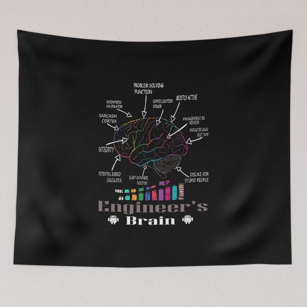 Item preview, Engineer's Brain Funny Anatomy designed and sold by boyastore.