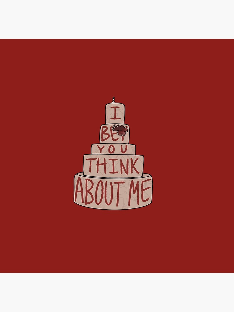  i bet you think about me poster for sale by courtney king redbubble