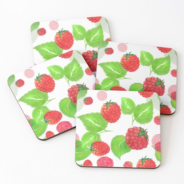 Item preview, Watercolor Berries Seamless Pattern. Red Raspberries Mixed Fruit Berry Abstract  designed and sold by silviaol.