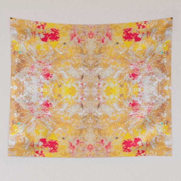 Item preview, Yellow Persian Textured Pattern  designed and sold by Designs By YL.