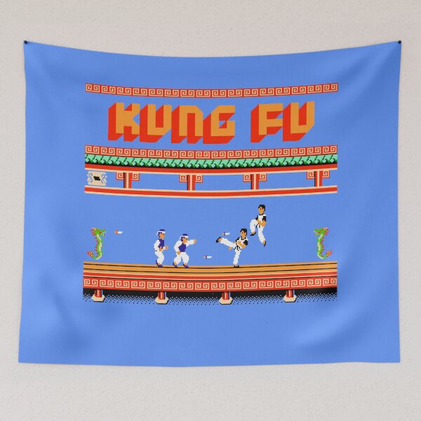 Item preview, KUNGFU PIXEL VINTAGE designed and sold by Ramondongo.