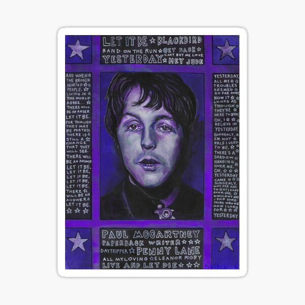 Item preview, Paul in Purple designed and sold by RayStephenson.