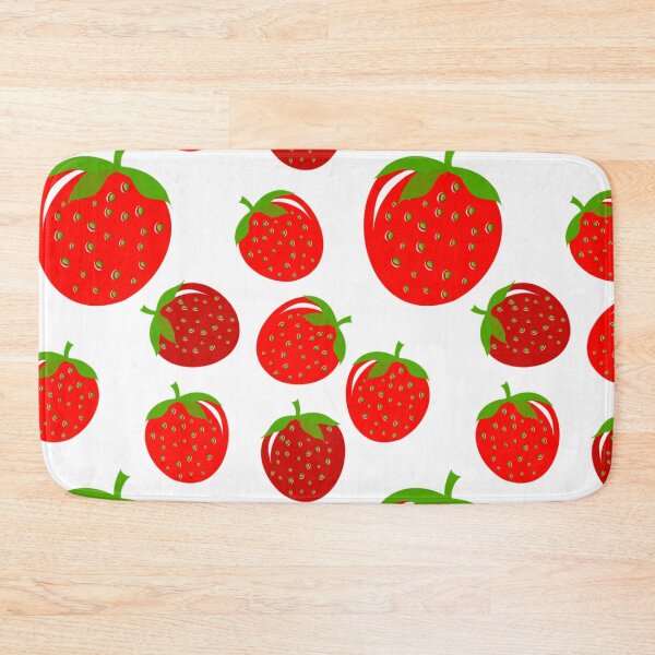 Item preview, Large Red Strawberries Seamless Pattern designed and sold by silviaol.
