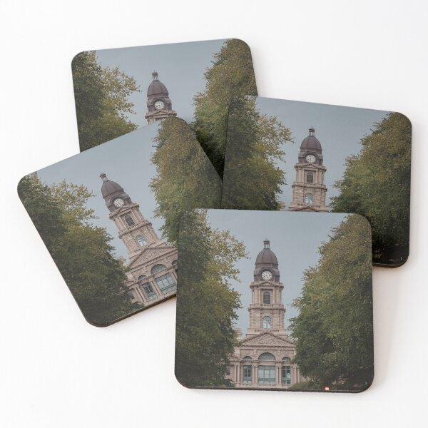 Item preview, Courthouse in the Texas sunset designed and sold by LindsayVTravels.