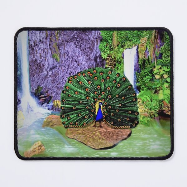 Item preview, Peacock Paradise Falls designed and sold by KC Morcom.