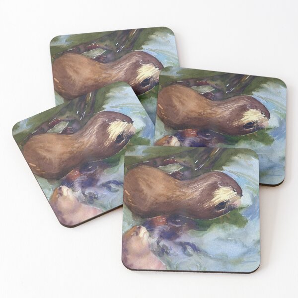 Item preview, Otters designed and sold by Marcia Misawa.