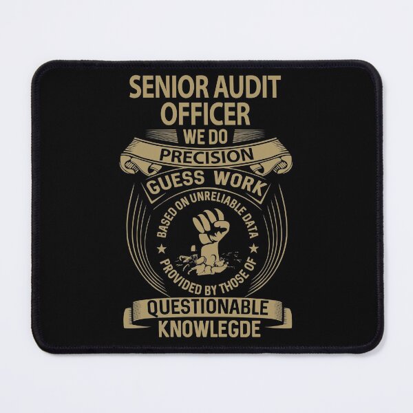 Item preview, Senior Audit Officer T Shirt - We Do Precision Job Gift Item Tee designed and sold by natalinedk.
