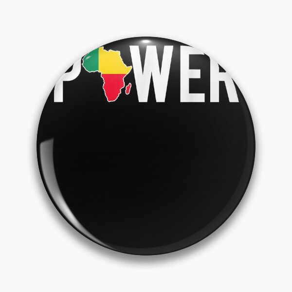 Item preview, Africa Afro Black African Power Benin Map  designed and sold by camdevalde.