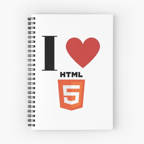 Aperçu de l'œuvre j'adore le HTML créée et vendue par freedom4life.
