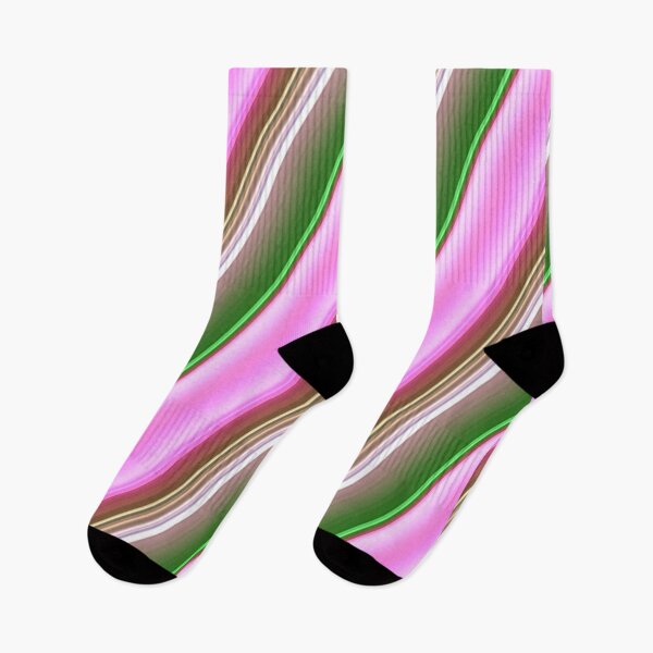 Item preview, Vintage Stripes Abstract Geometrical Pattern. Vibrant Pink, Green, Brown Stripes designed and sold by silviaol.