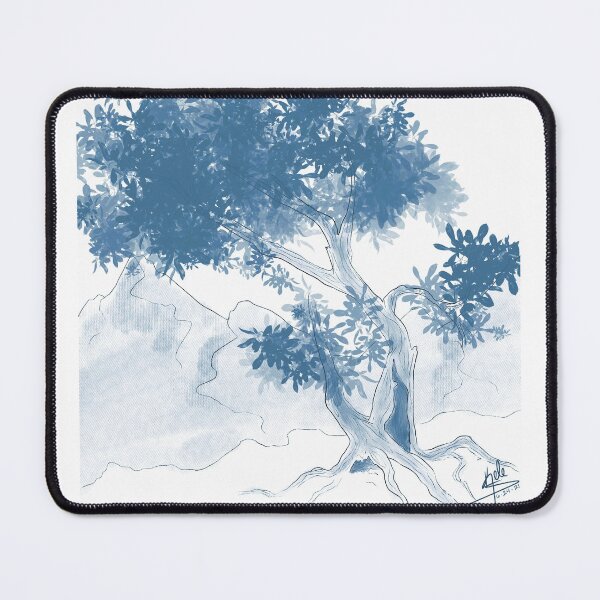 Item preview, Lone Blue Tree designed and sold by KeleSnipesArt.