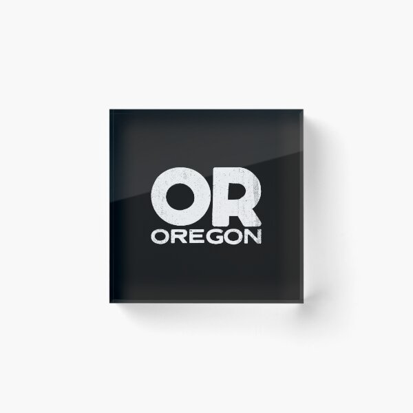 Item preview, OR Oregon Vintage State Typography designed and sold by Creatively Torn.