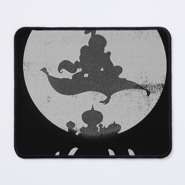 Item preview, Aladdin And Jasmine Magic Carpet Moon Silhouette designed and sold by camdevalde.