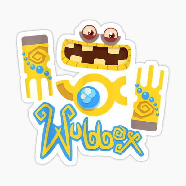 my singing monsters wubbox | Sticker