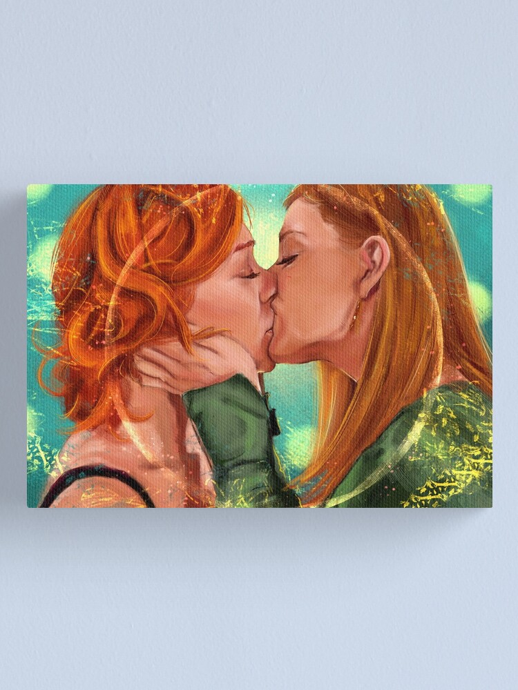 Alternate view of Love is Powerful Canvas Print