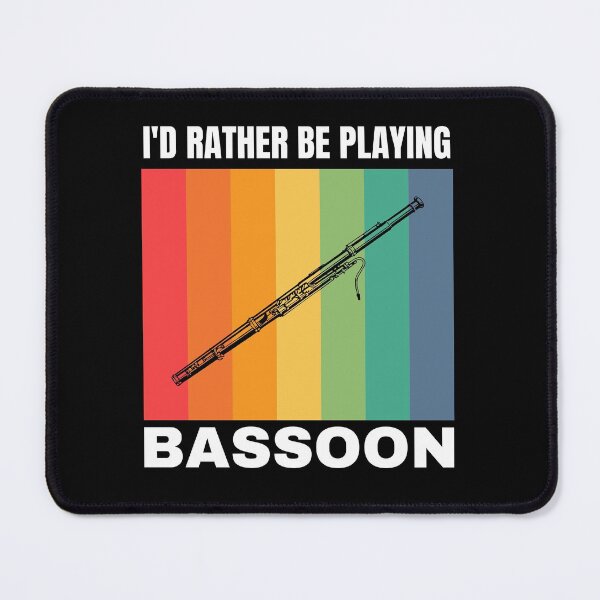 Item preview, I'd Rather Be Playing Bassoon designed and sold by Crafty-Mornings.