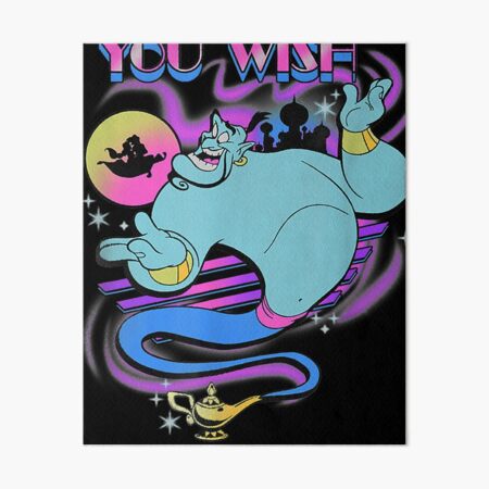Genie Aladdin Art Board Print by mouad1410