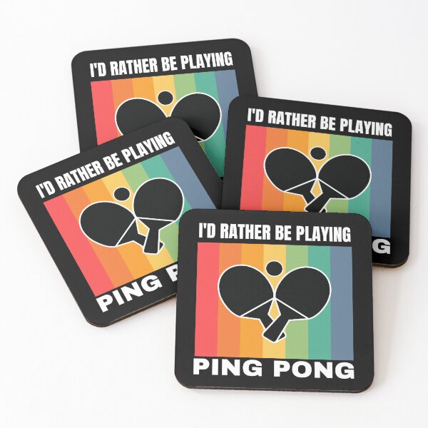Item preview, I'd Rather Be Playing Ping Pong designed and sold by Crafty-Mornings.