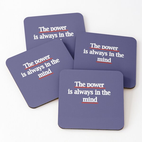 Item preview, The power is always in the mind designed and sold by smsm4.