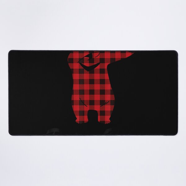 Item preview, Red Plaid Bear Dabbing Christmas Pajama Papaw designed and sold by CristonIrving.