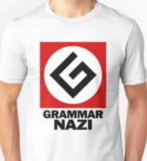 Grammar Nazi Unisex T-Shirt